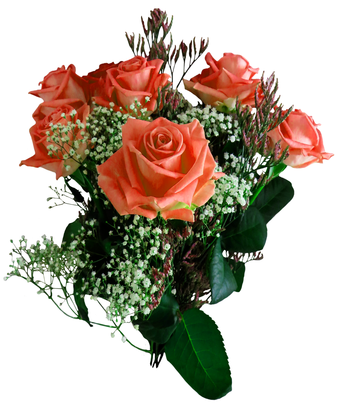 Bouquet Rose Valentine Download HD PNG Image