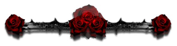 Gothic Rose Clipart PNG Image
