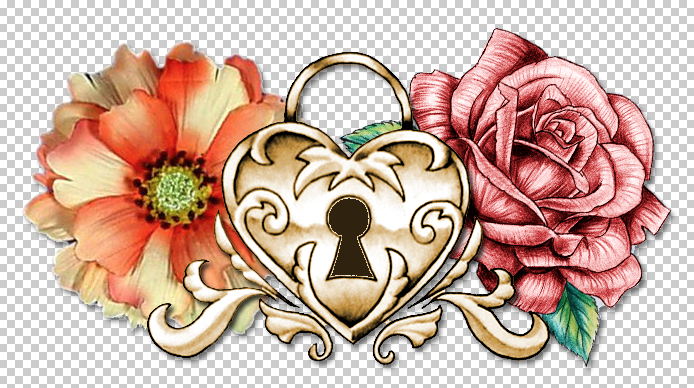 Rose Tattoo Transparent PNG Image