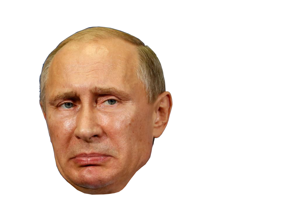 Head Putin Vladimir Of Jaw President Russia PNG Image