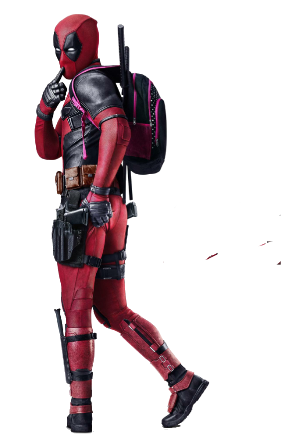 Deadpool Character Fictional Figurine 4K Resolution Film PNG Image