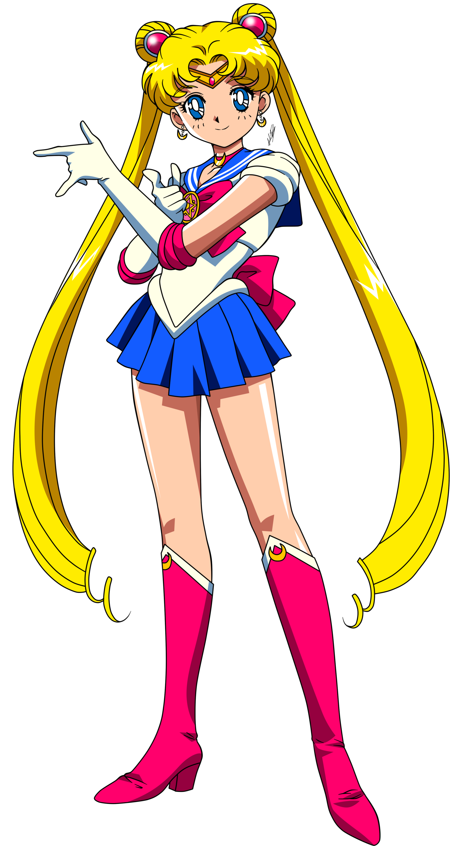 Sailor Moon Transparent Picture PNG Image