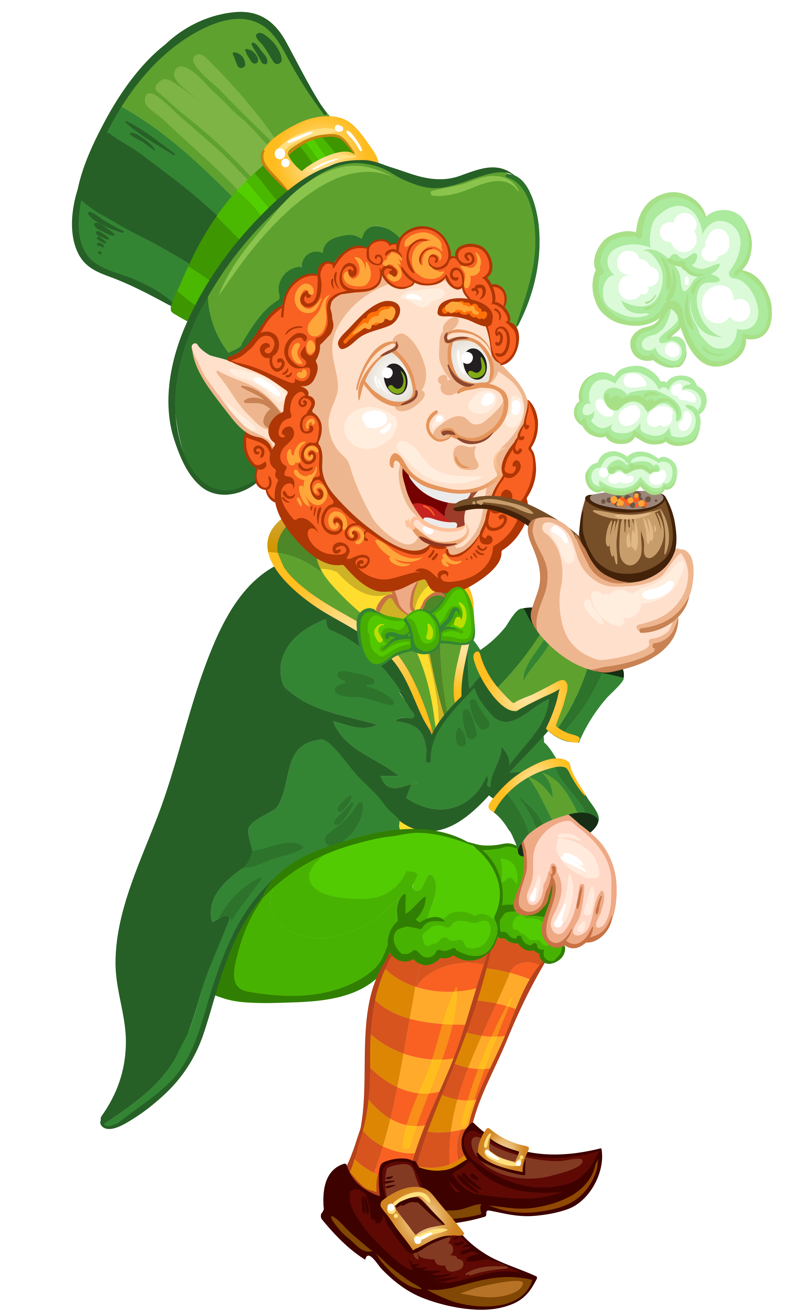 Art Patrick Elf Day Saint Leprechaun Christmas PNG Image