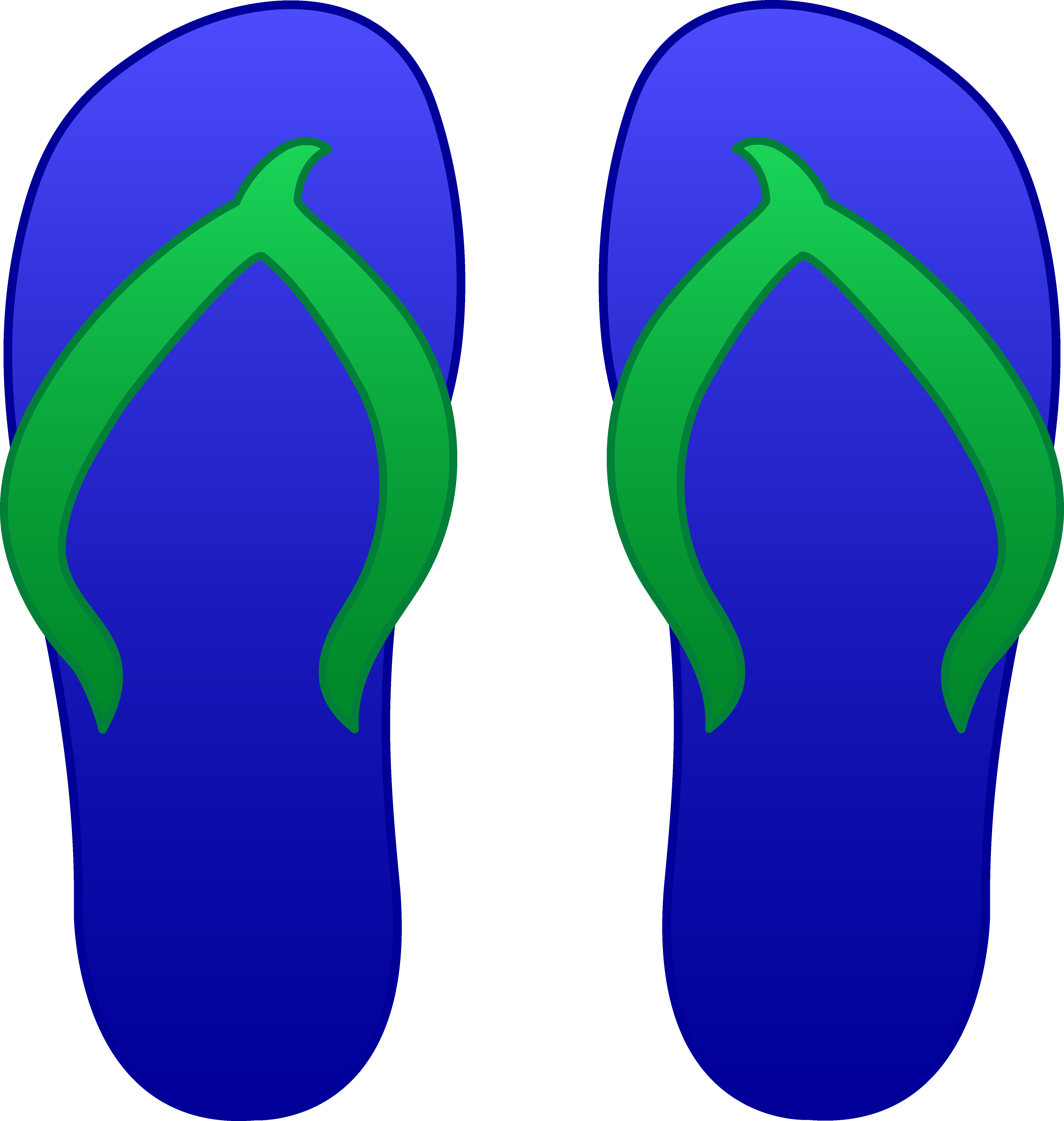 Beach Sandal Image PNG Image