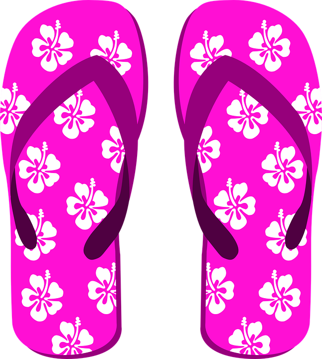 Beach Sandal Transparent PNG Image