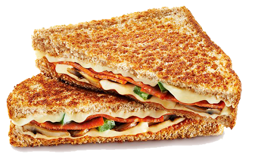 Cheese Sandwich Toasted Free Clipart HD PNG Image