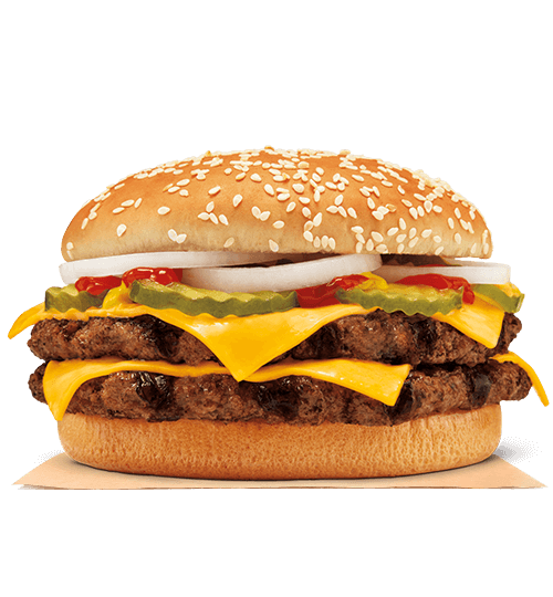 King Whopper Hamburger Food Mcdonald'S Fast Pounder PNG Image