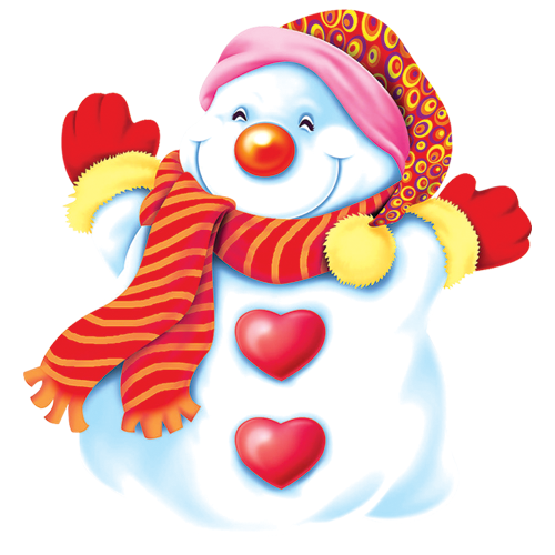 Snowman Wish Claus Santa Christmas Card Quotation PNG Image