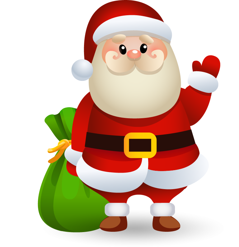 Download Vector Material Claus Christmas Santa Download