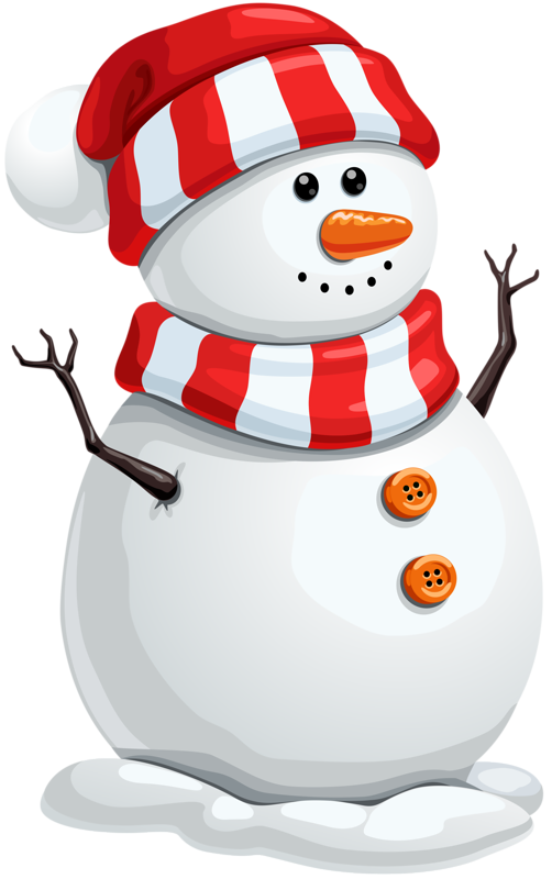 Snowman Cute Claus Decoration Santa Christmas PNG Image