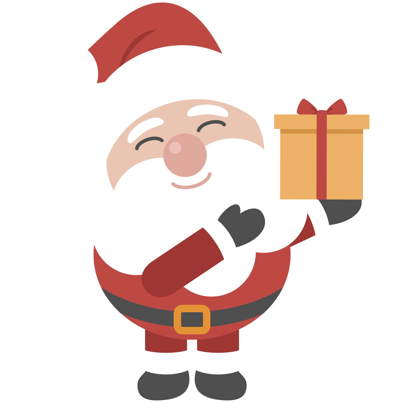 Download Media Claus Christmas Vector Santa Graphics Belt HQ PNG Image