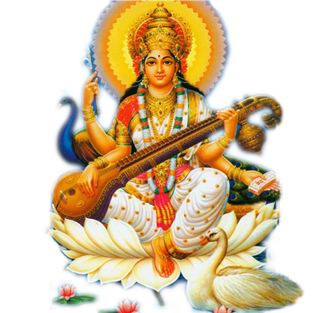 Saraswati Free Png Image PNG Image