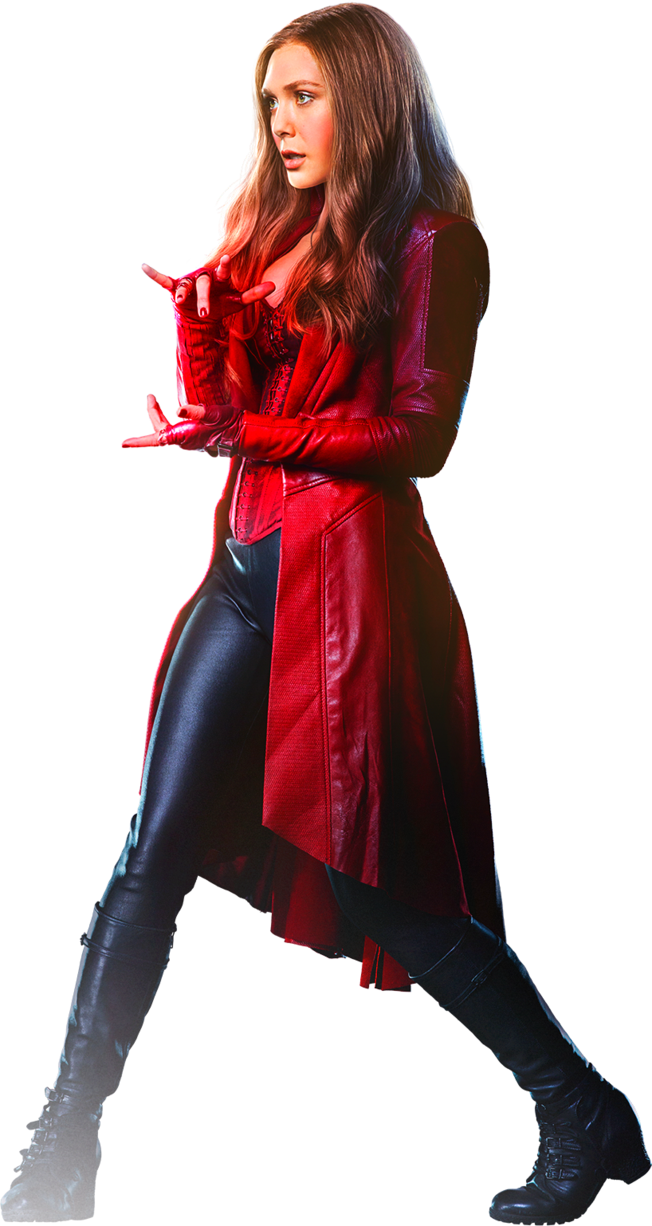 Scarlet Witch Transparent PNG Image