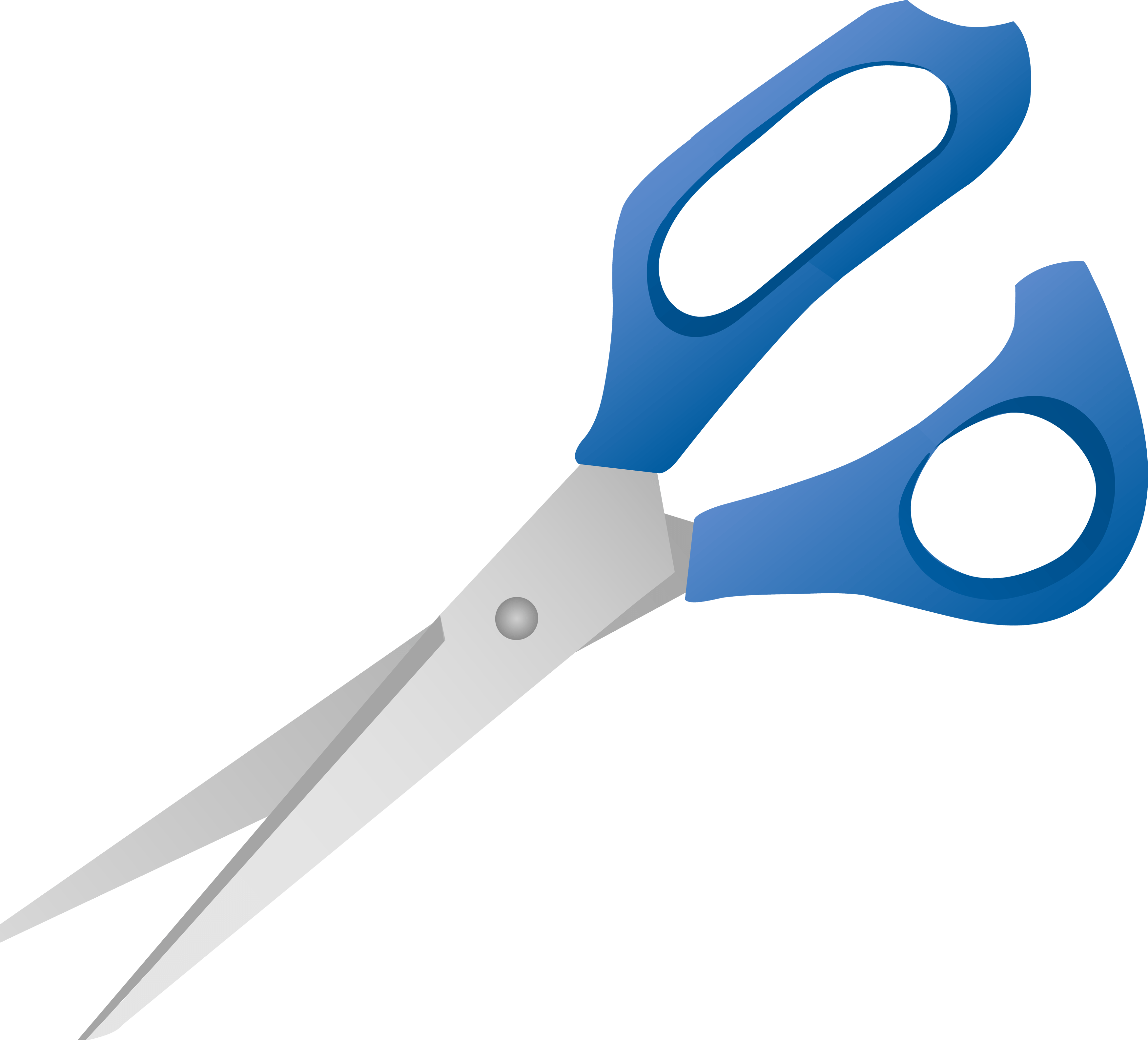 Blue Scissors Png Image Download PNG Image