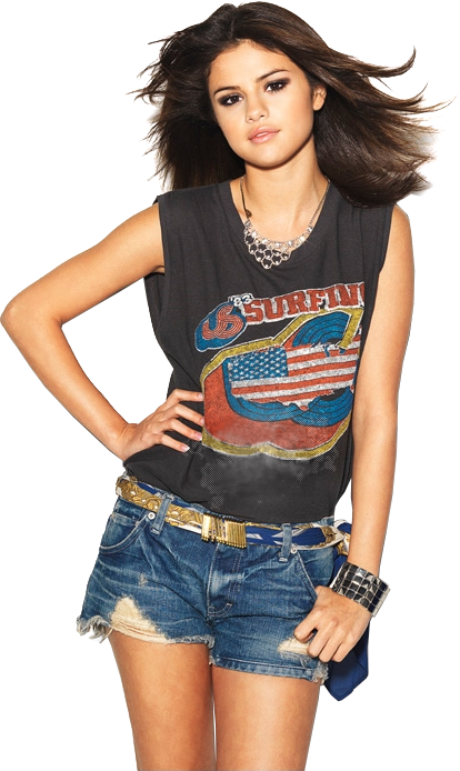 Selena Gomez Transparent Picture PNG Image