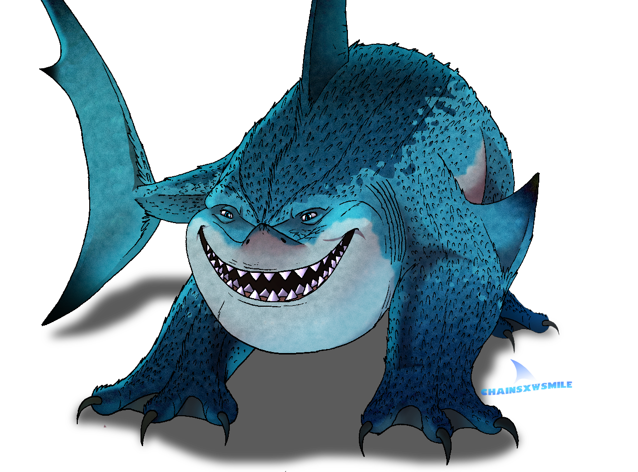 Blue Shark Nemo Free Photo PNG Image