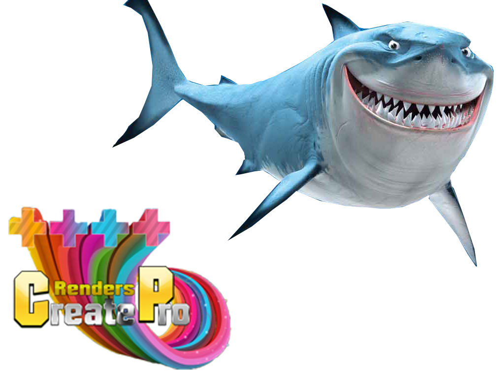 Blue Shark Nemo Download HQ PNG Image
