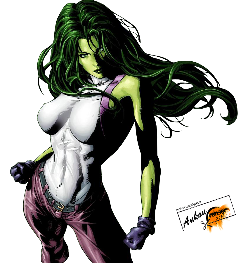 She Hulk Photo PNG Image