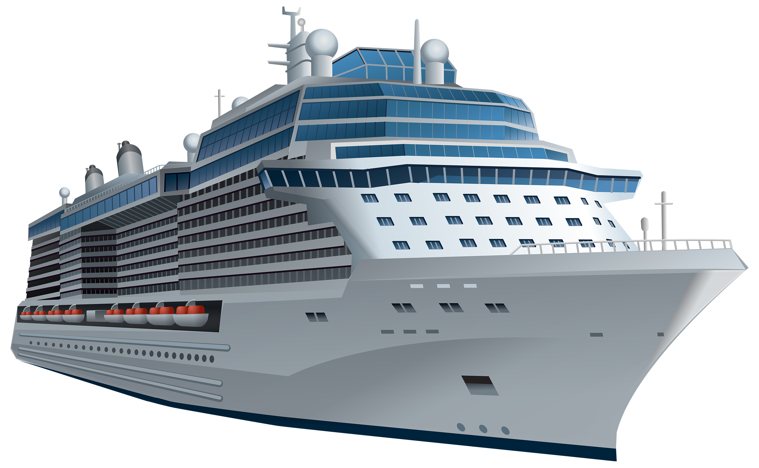 Cruise Ship Transparent PNG Image