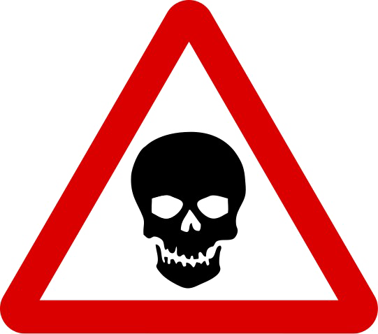 Danger Ahead Free HD Image PNG Image