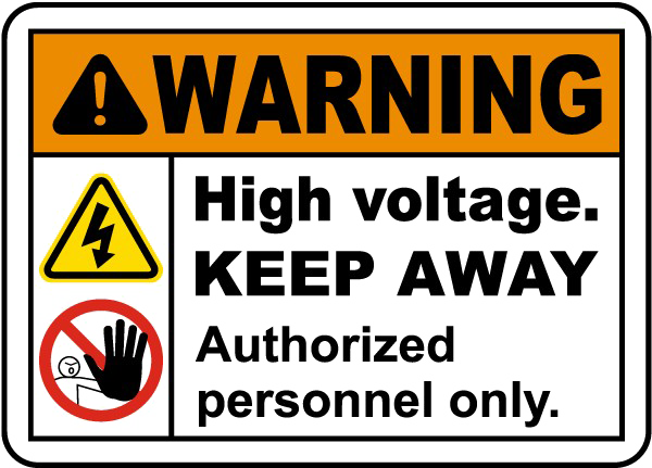 High Voltage Sign Picture Free Photo PNG PNG Image