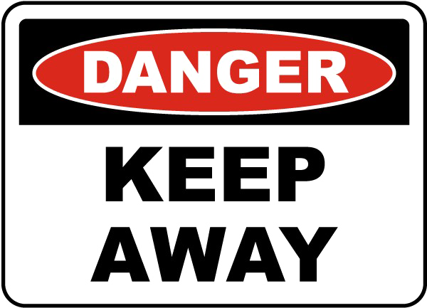 Keep Out Danger Image Free Clipart HD PNG Image
