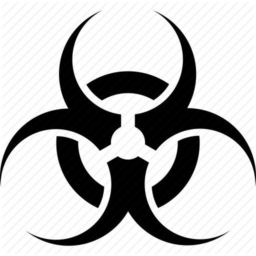 Biological Hazard Sign PNG Free Photo Transparent PNG Image