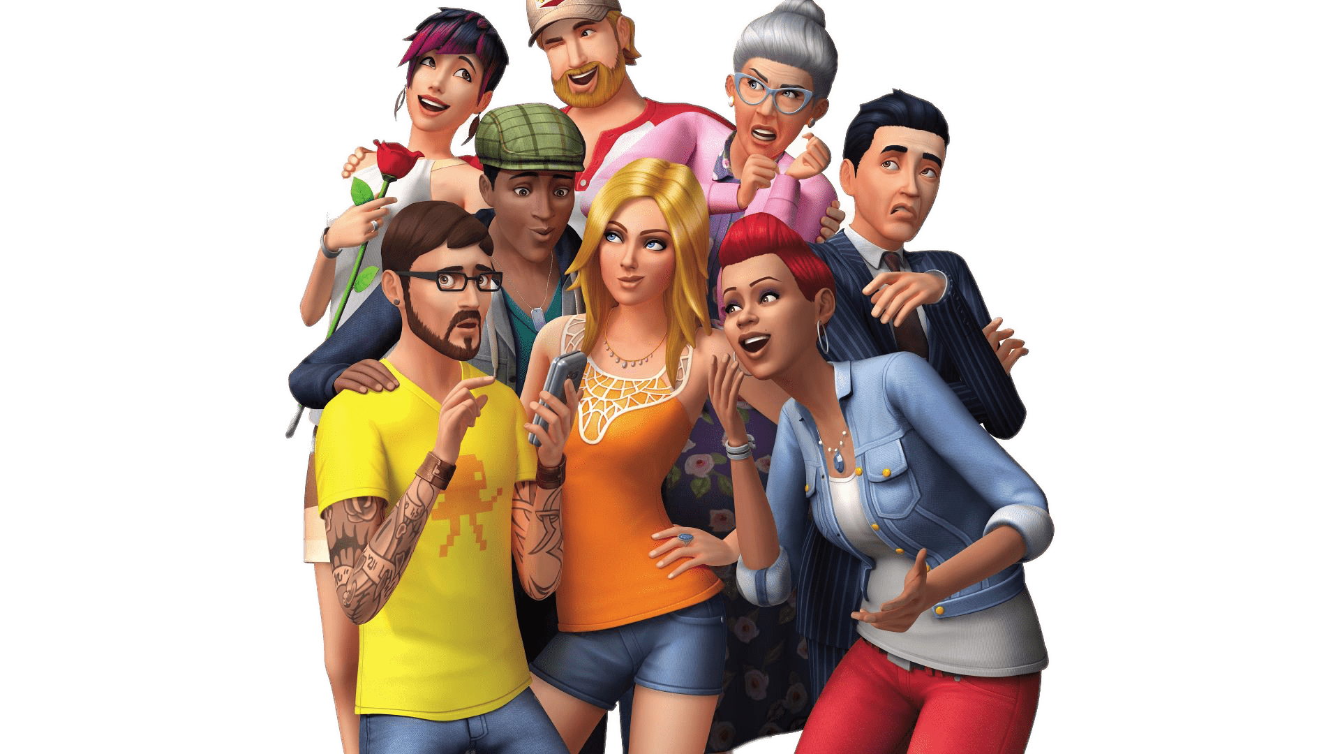 Sims The Pic Characters HQ Image Free PNG Image