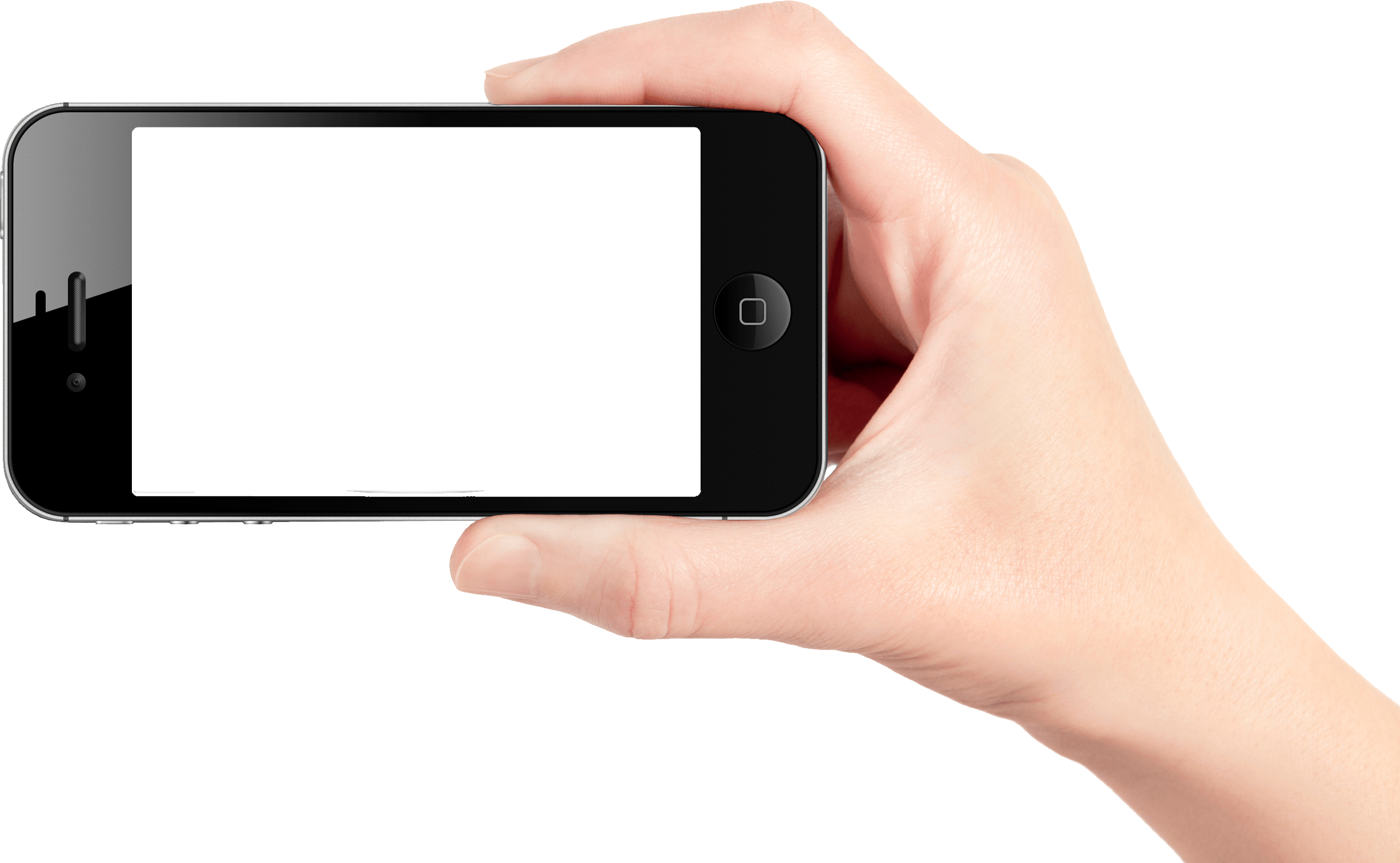 Smartphone In Hand Png Image PNG Image