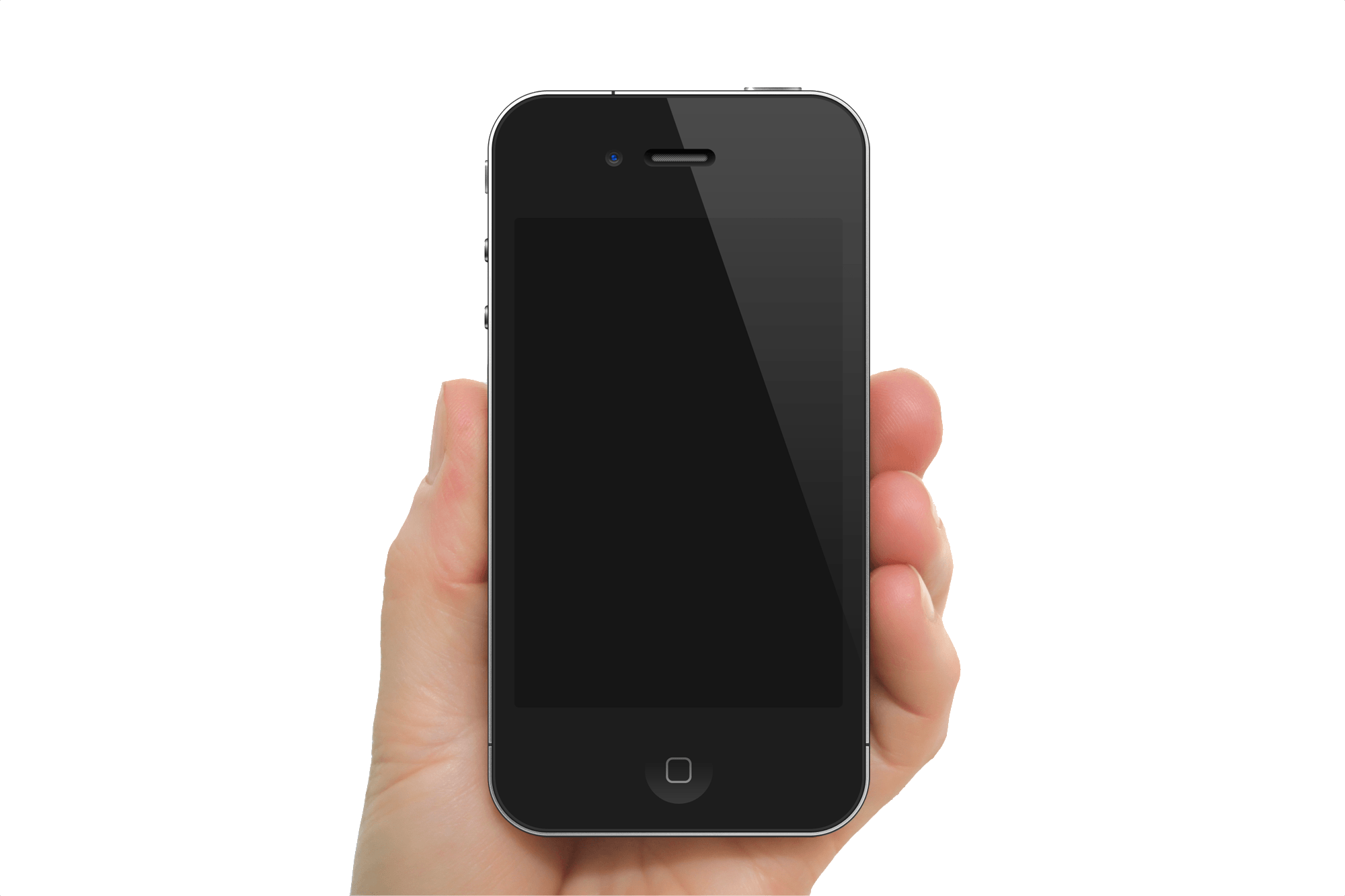 Smartphone In Hand Png Image PNG Image