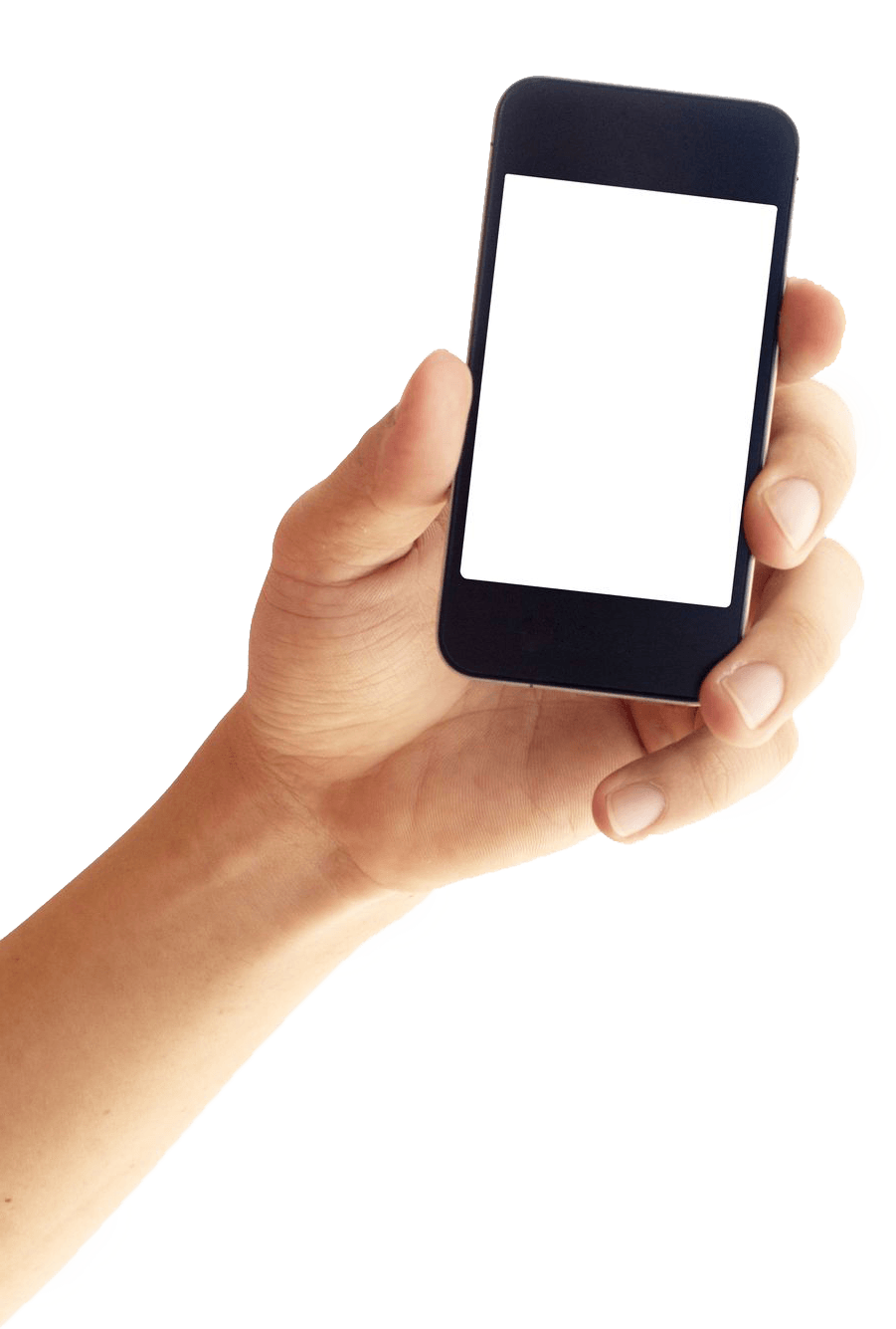 Smartphone In Hand Png Image PNG Image