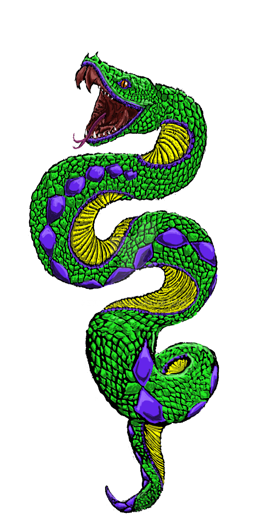 Snake Tattoo Png Clipart PNG Image