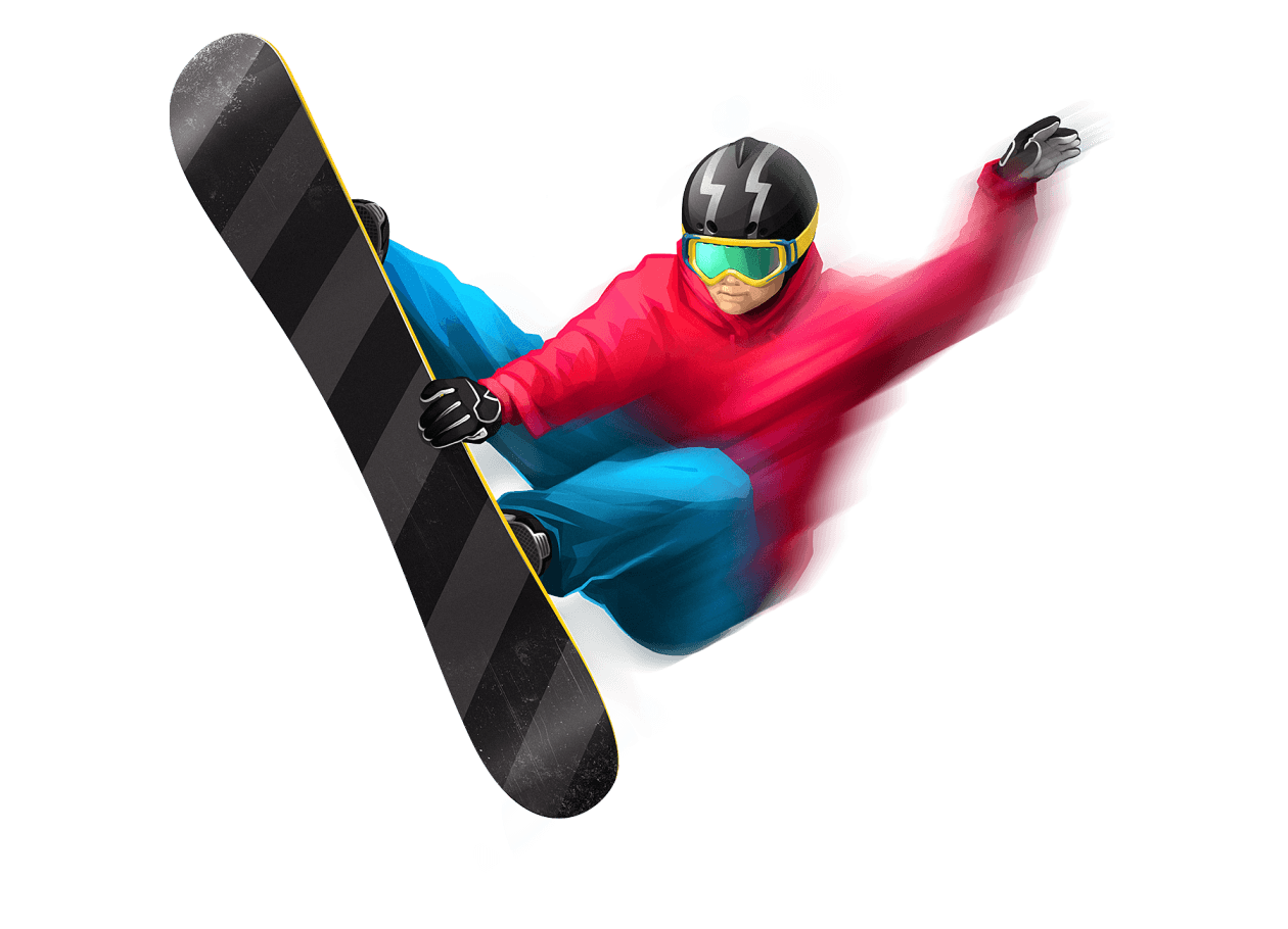 Snowboard Man Png Image PNG Image
