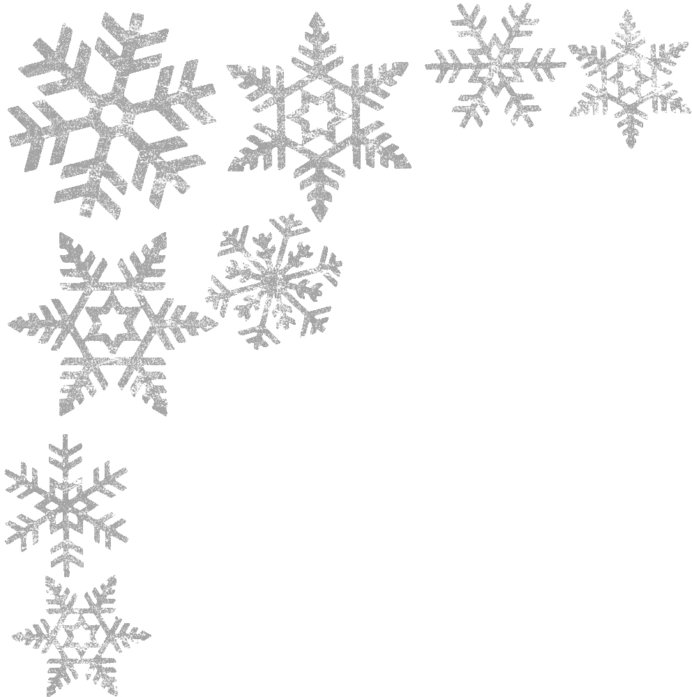 Snowflakes Border Png Image PNG Image