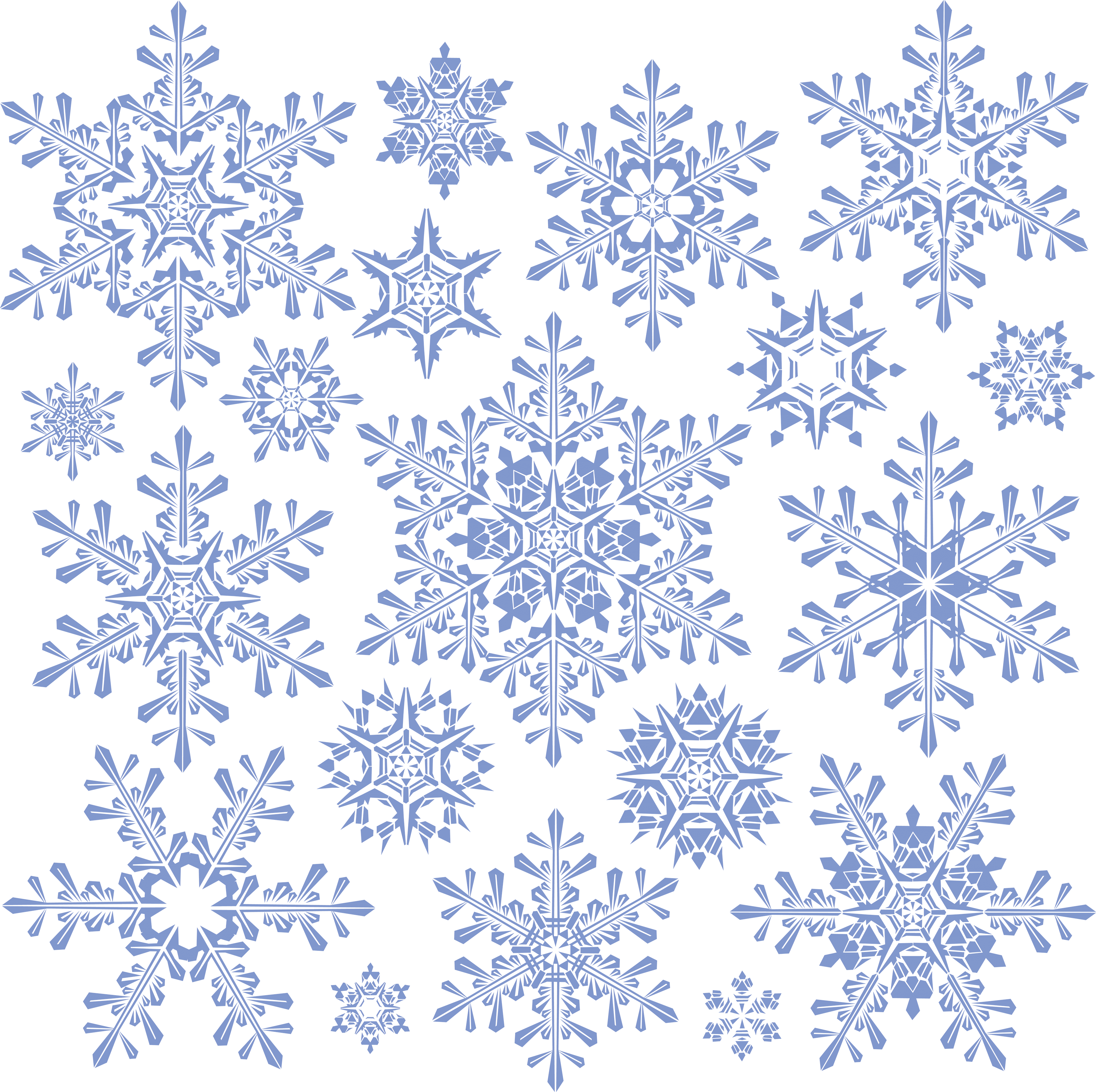 Download Snowflakes Png Image HQ PNG Image | FreePNGImg