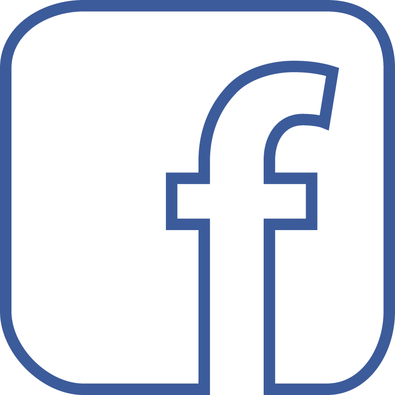 Outline Icons Media Computer Facebook Social Logo PNG Image