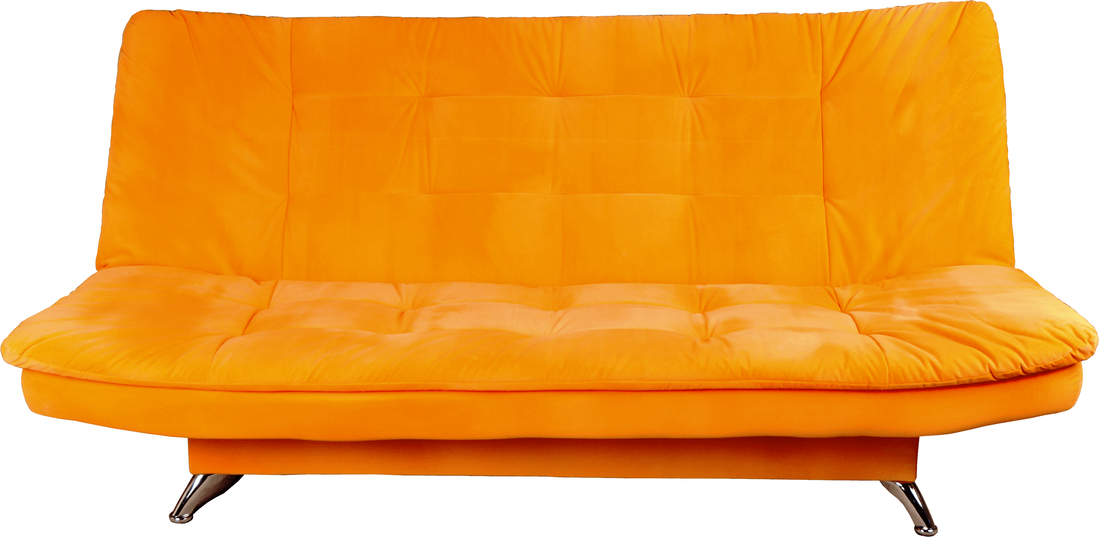 Orange Sofa Png Image PNG Image