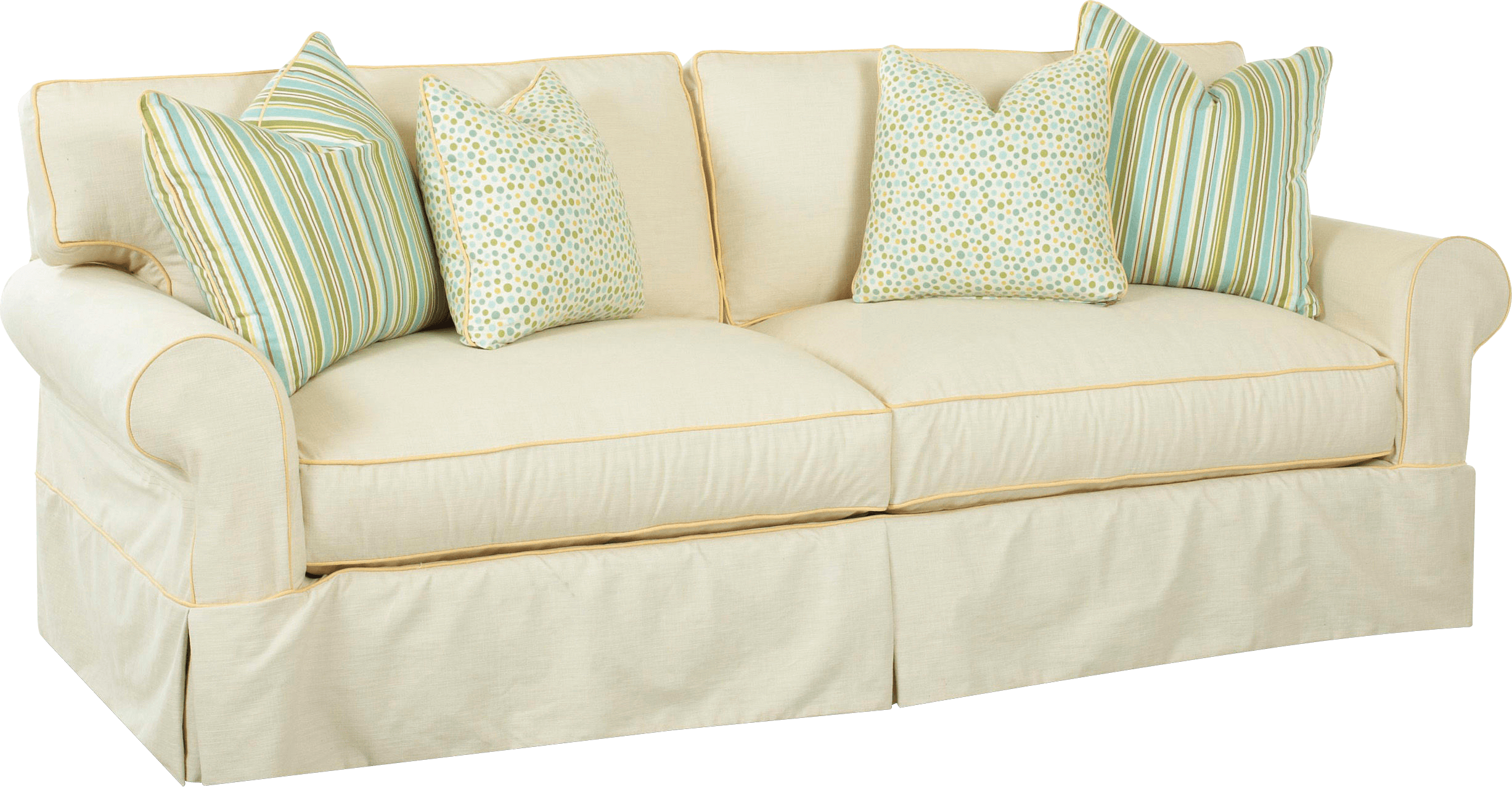 White Sofa Png Image PNG Image