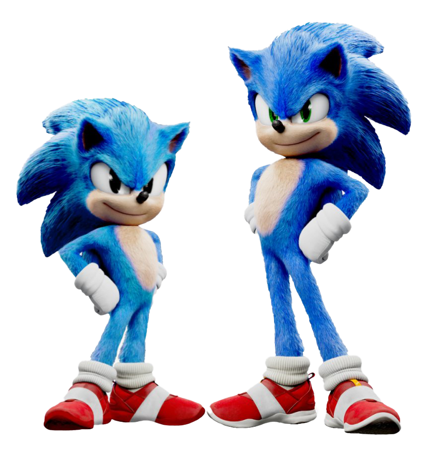 Sonic The Movie Hedgehog Free HQ Image PNG Image