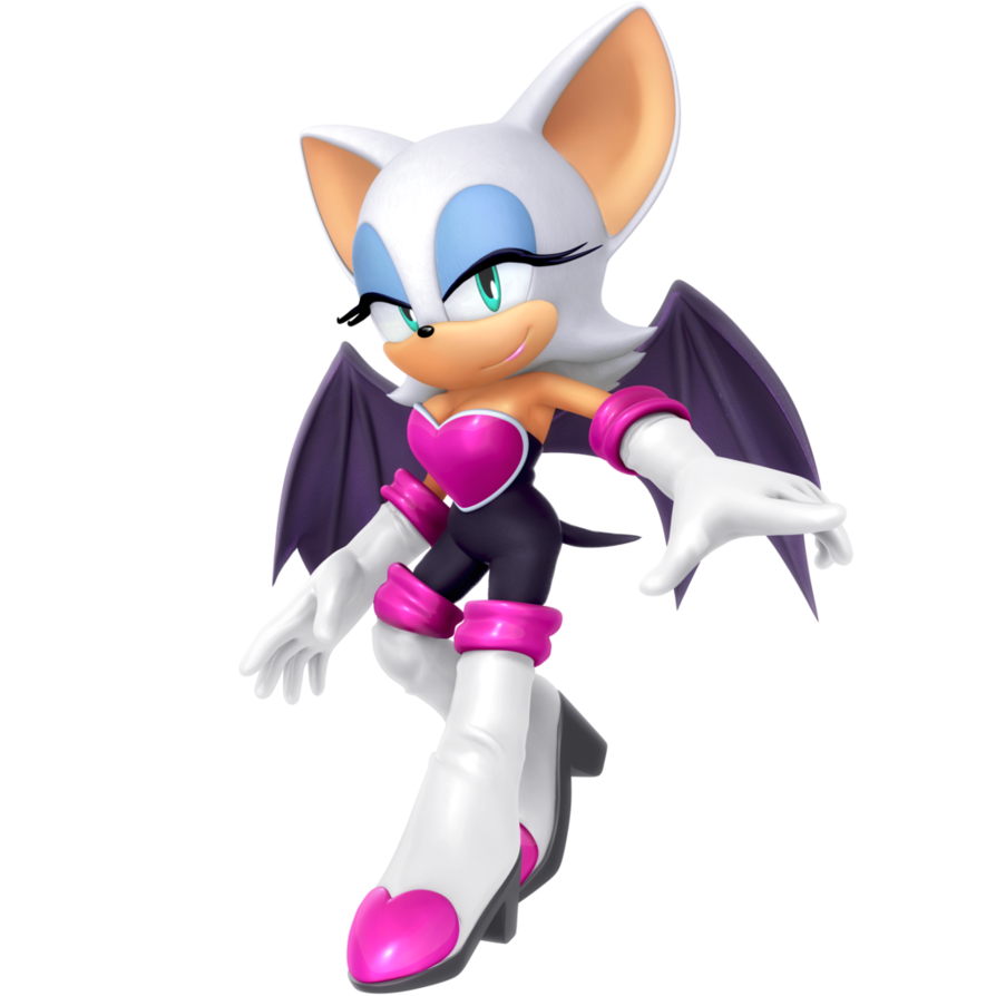Sonic Bat Anime Rouge X The PNG Image