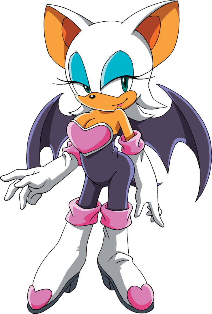 Sonic Bat Photos Anime Rouge X The PNG Image