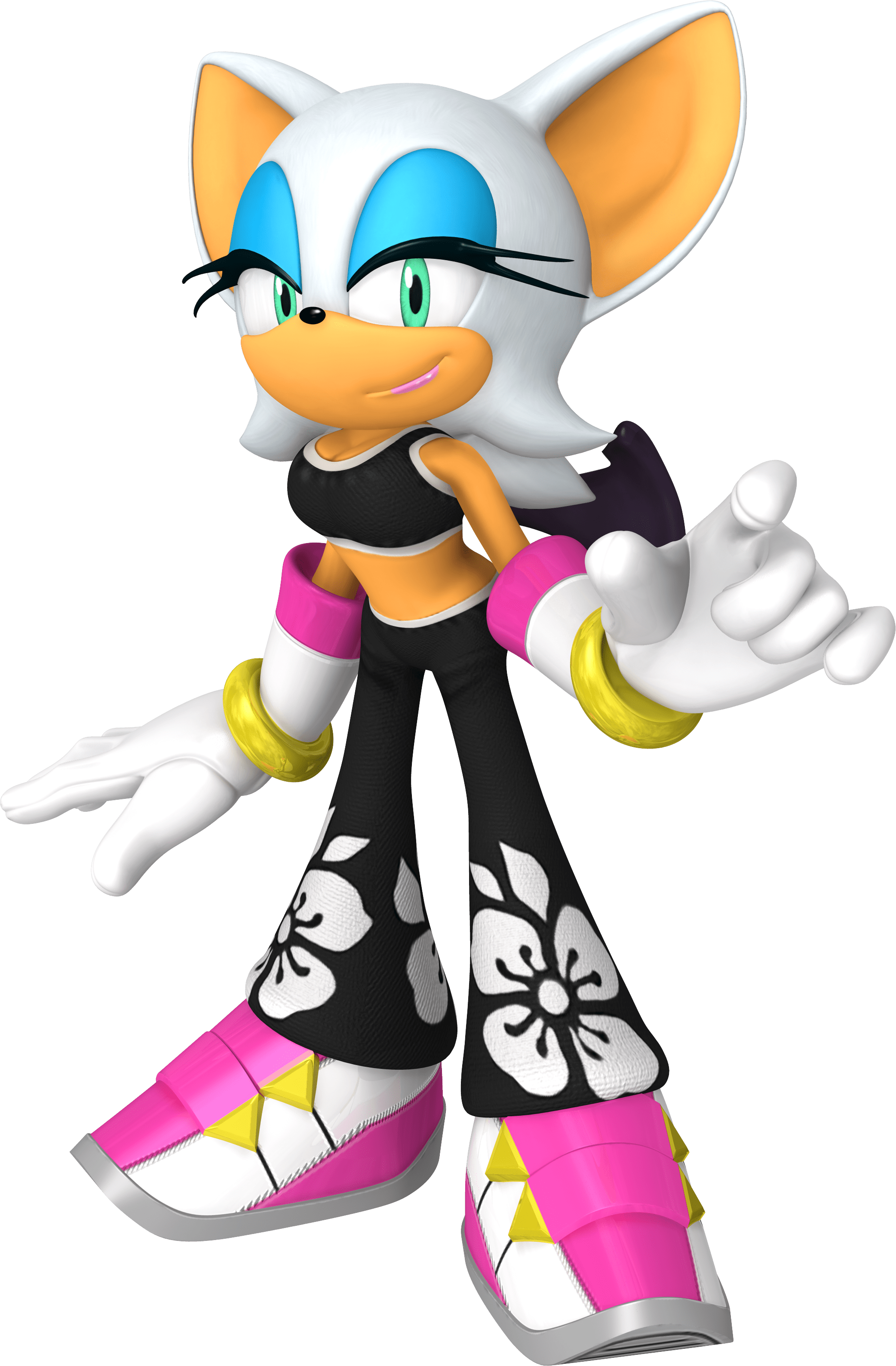 Sonic Bat Series Rouge X The PNG Image