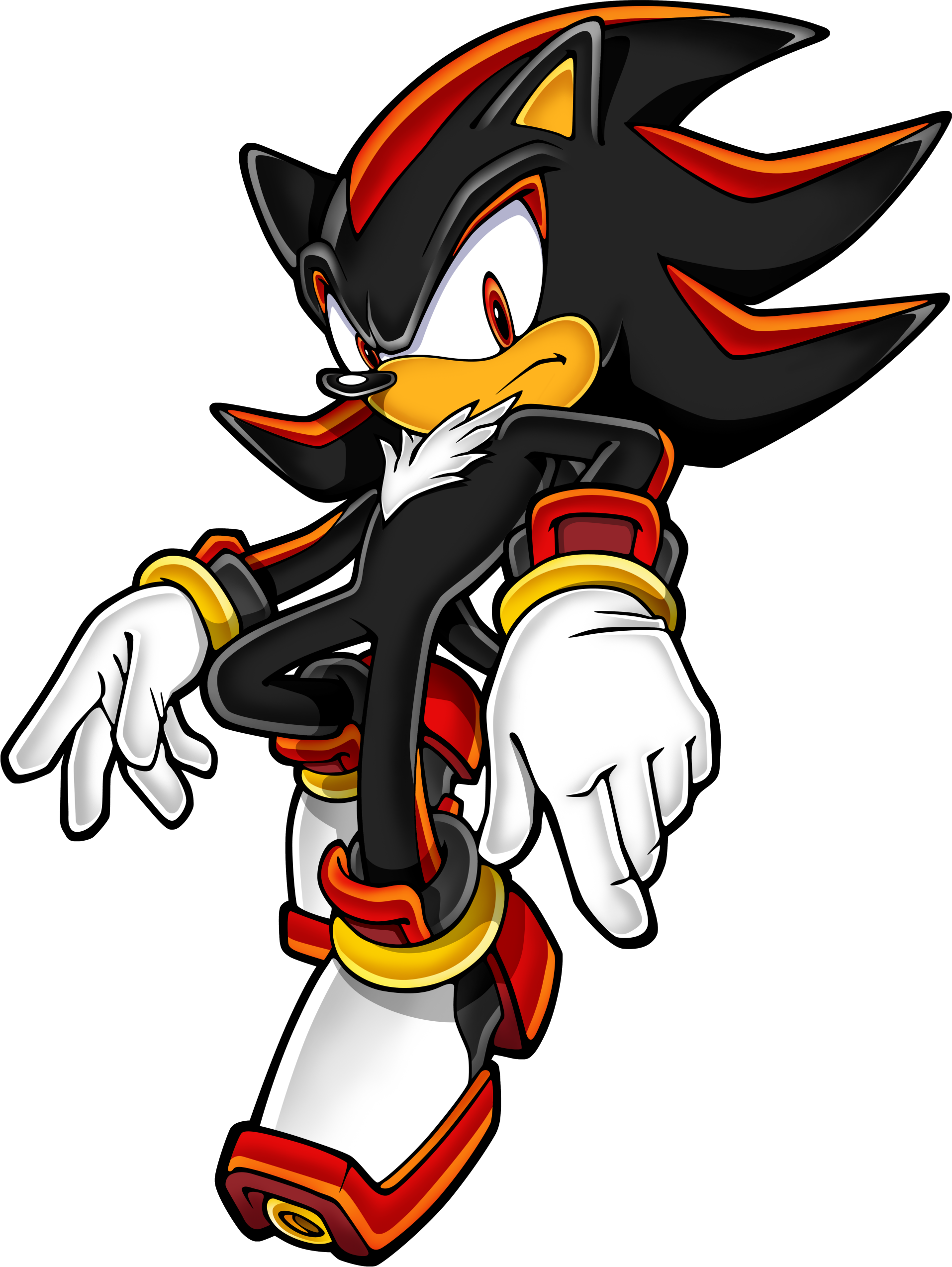Sonic Art Supernatural Adventure Battle Shadow Creature PNG Image