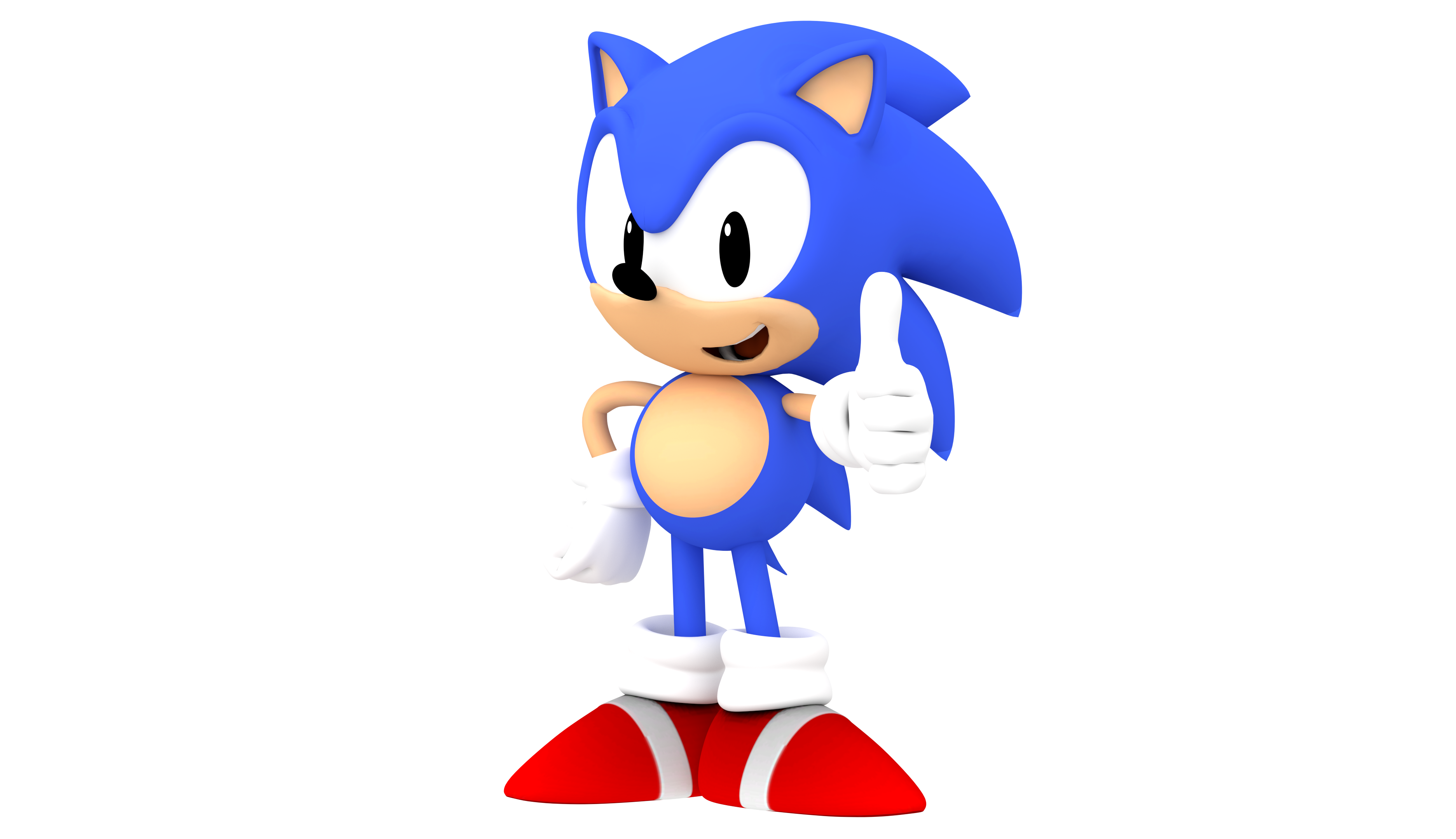 Sonic Toy Advance Wallpaper Computer The 3D PNG Image