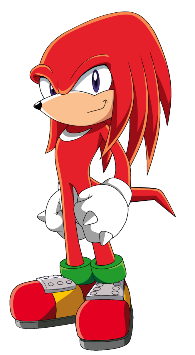 Sonic Knuckles Plant Fiction Echidna The Hedgehog PNG Image