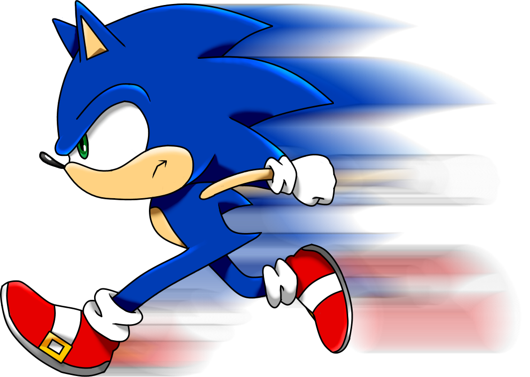 Sonic Cartoon Red Adventure Shadow The Runners PNG Image