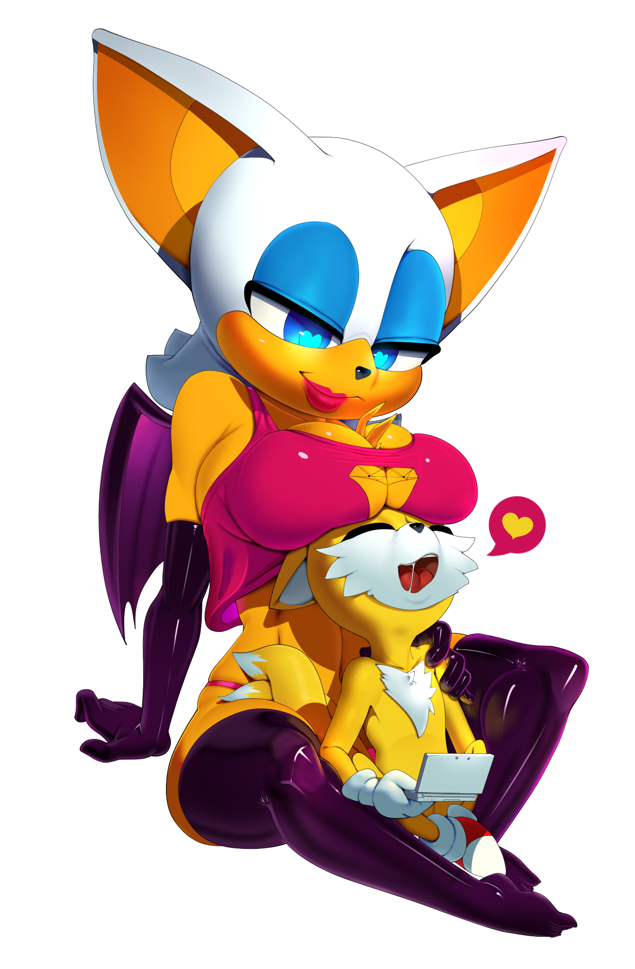 Sonic Bat Art Wallpaper Computer Tails Rouge PNG Image