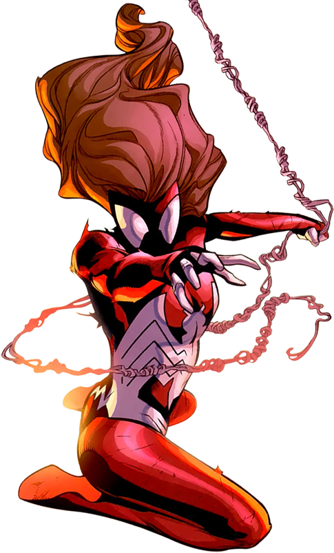 Spider Woman Photo PNG Image
