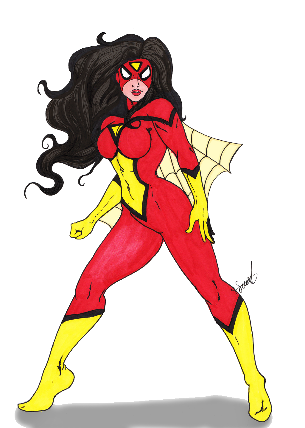 Spider Woman Hd PNG Image