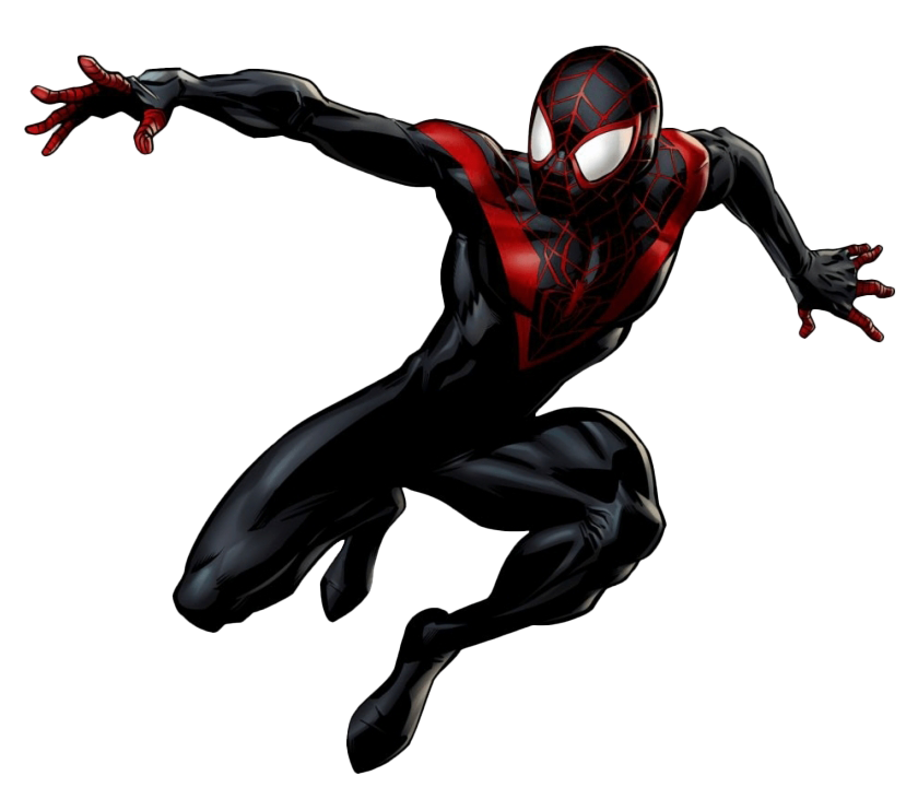 Spider-Man Miles Morales PNG Free Photo PNG Image